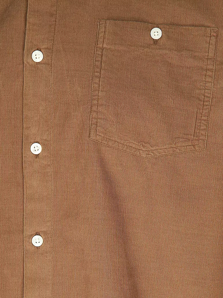 KNOWLEDGE COTTON APPAREL | Camisa de corte regular | Camel