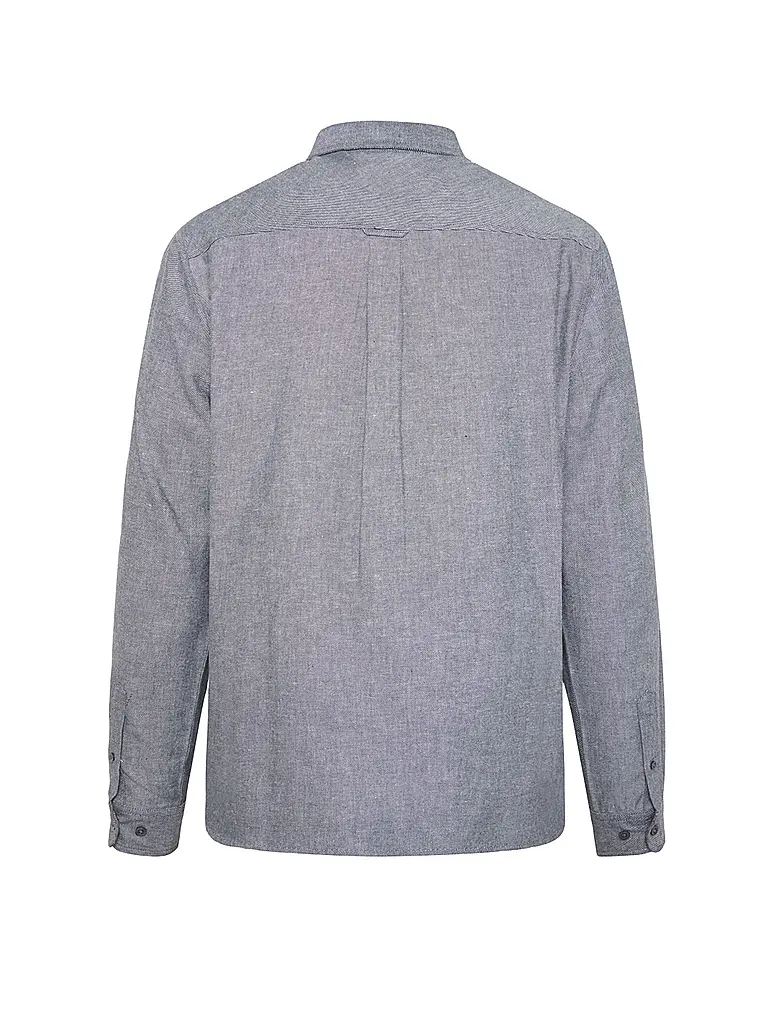 KNOWLEDGE COTTON APPAREL | Camisa de franela de corte regular | Azul