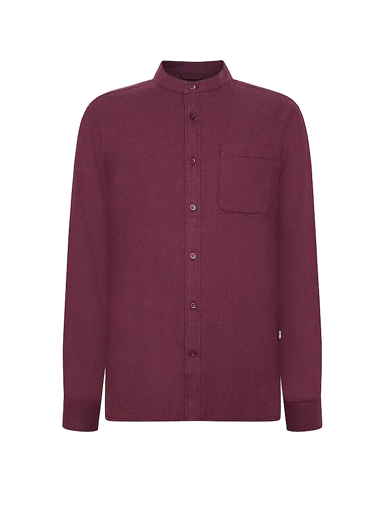 KNOWLEDGE COTTON APPAREL | Camisa de franela | Rojo oscuro