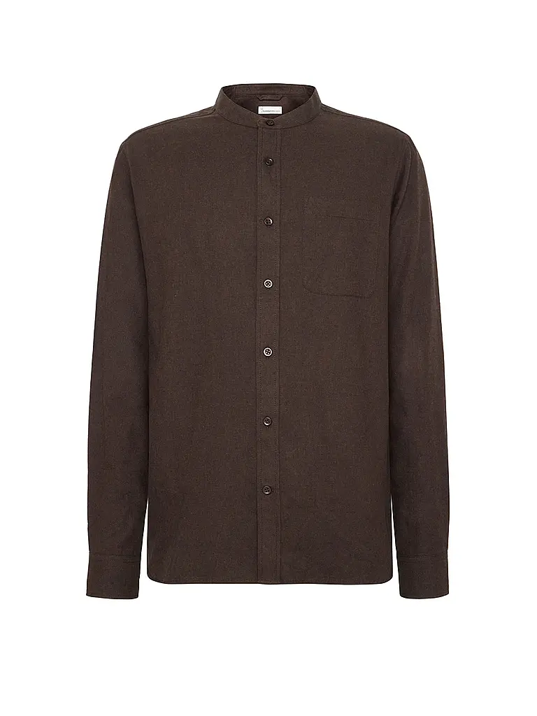 KNOWLEDGE COTTON APPAREL | Camisa de franela | Marrón