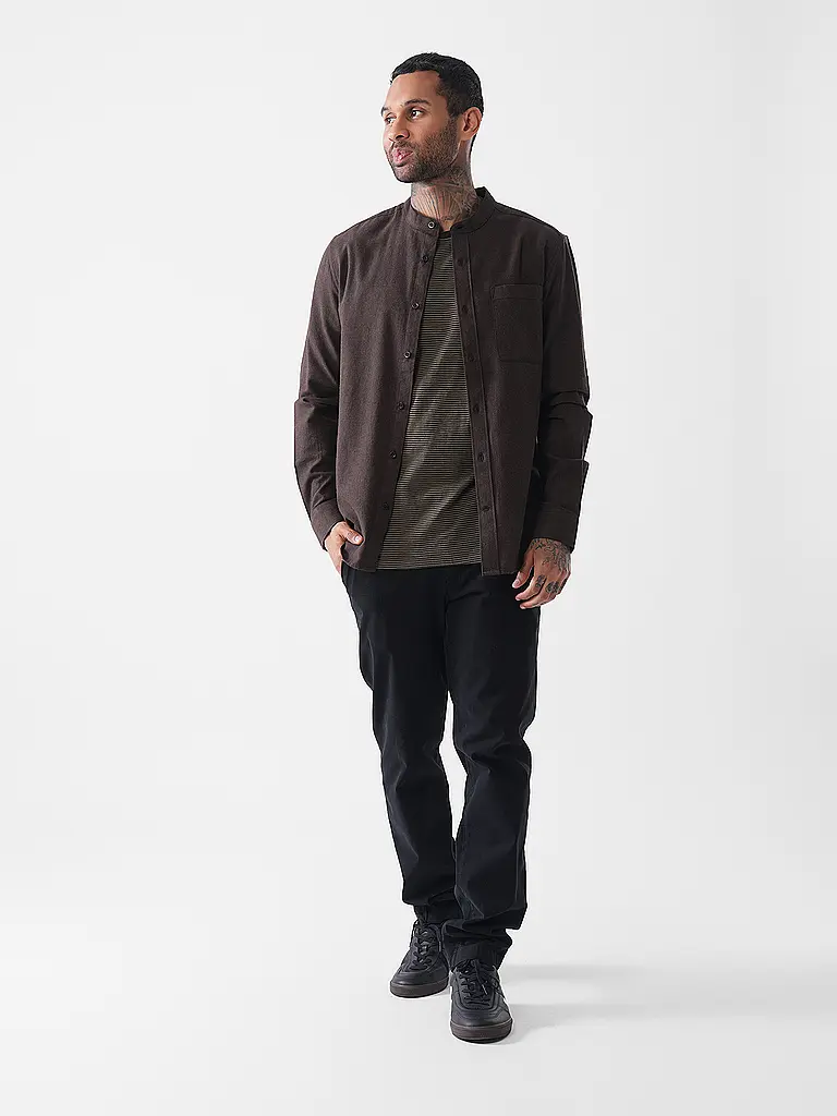 KNOWLEDGE COTTON APPAREL | Camisa de franela | Marrón