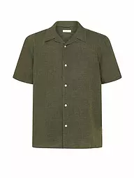 KNOWLEDGE COTTON APPAREL | Camisa de lino | Oliva