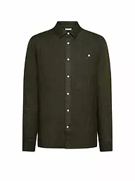 KNOWLEDGE COTTON APPAREL | Camisa de lino | Oliva