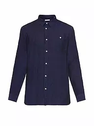 KNOWLEDGE COTTON APPAREL | Camisa de lino | Azul
