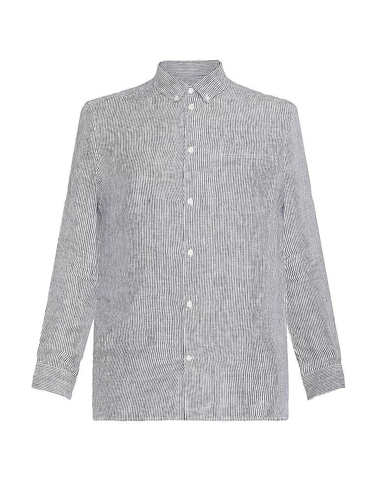 KNOWLEDGE COTTON APPAREL | Camisa de lino | Azul