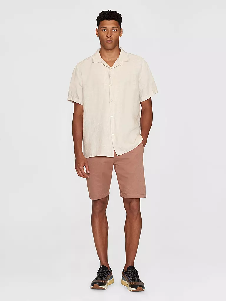 KNOWLEDGE COTTON APPAREL | Camisa de lino | Beige