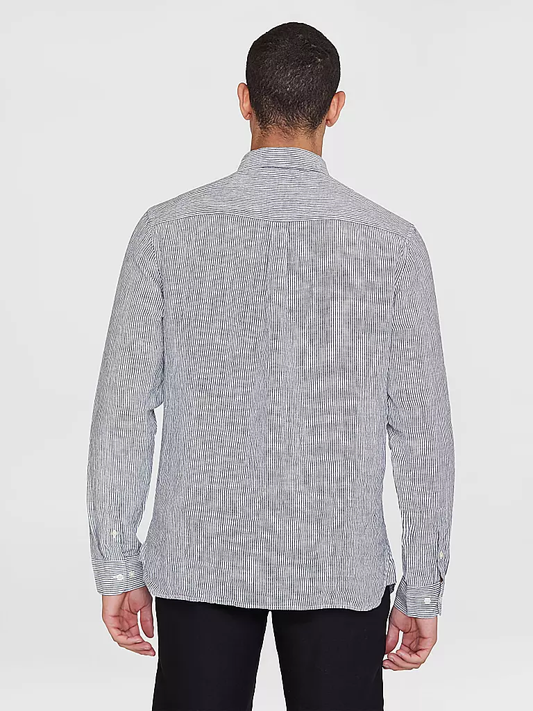 KNOWLEDGE COTTON APPAREL | Camisa de lino | Azul
