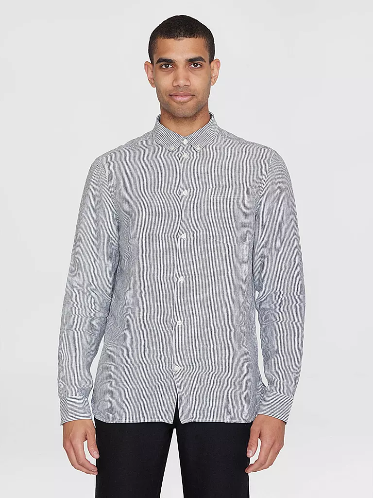 KNOWLEDGE COTTON APPAREL | Camisa de lino | Blanco