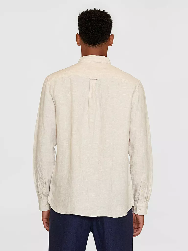 KNOWLEDGE COTTON APPAREL | Camisa de lino | Beige