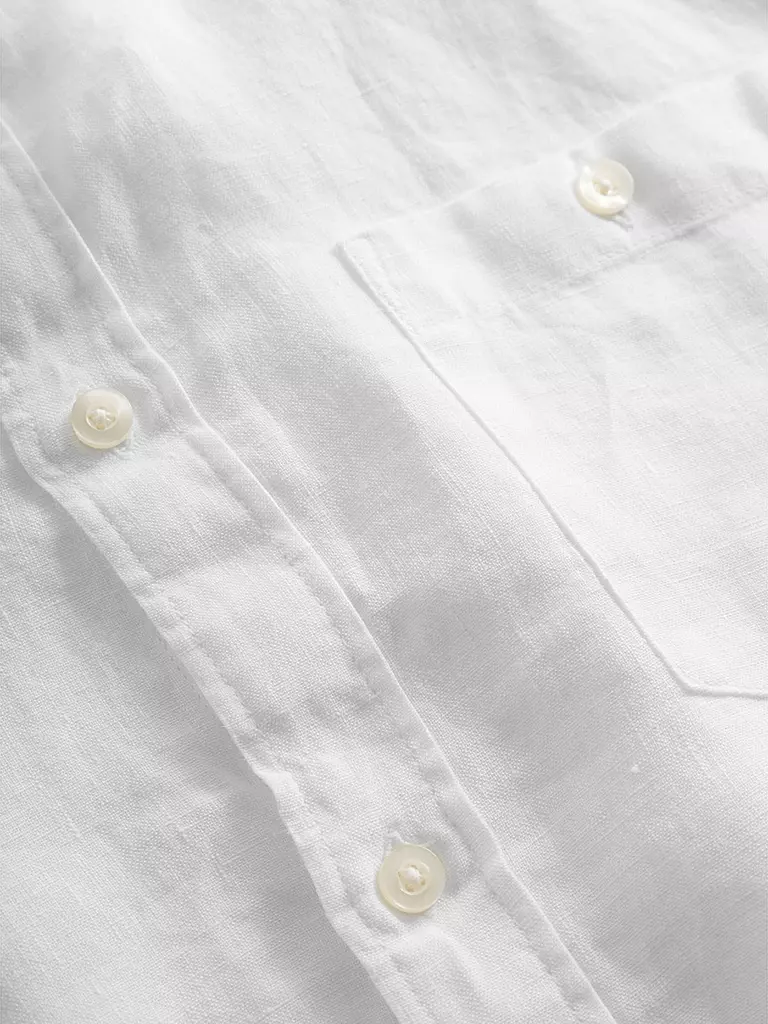 KNOWLEDGE COTTON APPAREL | Camisa de lino | Blanco