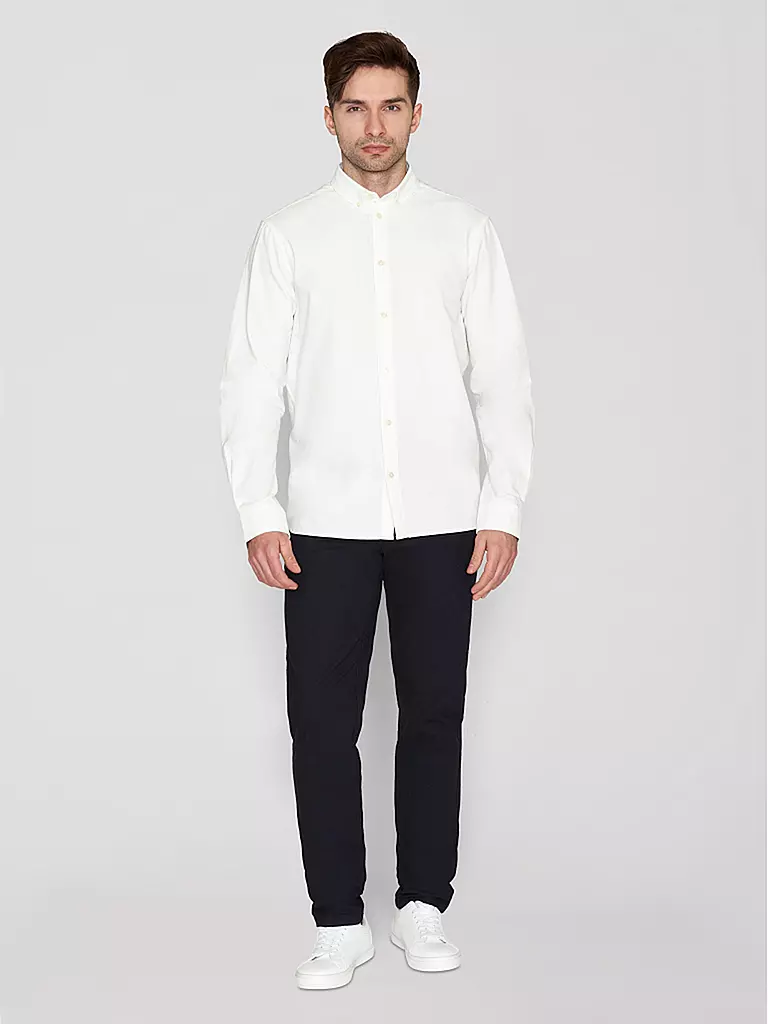 KNOWLEDGE COTTON APPAREL | Camisa Regular Fit HARALD | Blanco