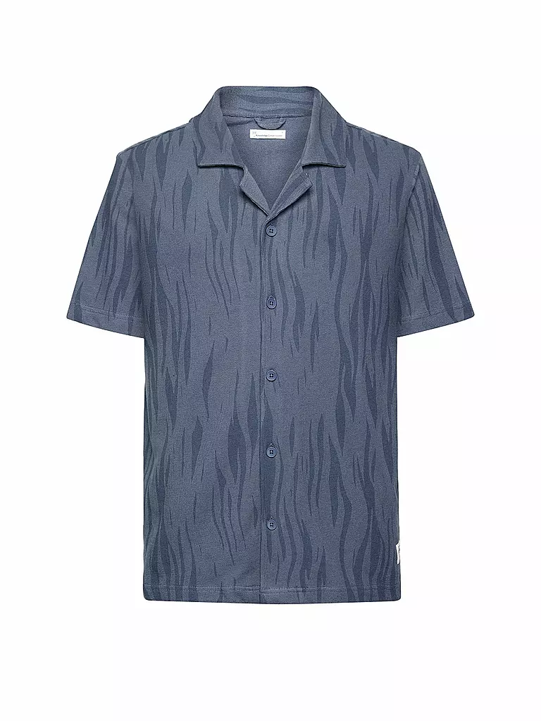 KNOWLEDGE COTTON APPAREL | Camisa Regular Fit | Azul