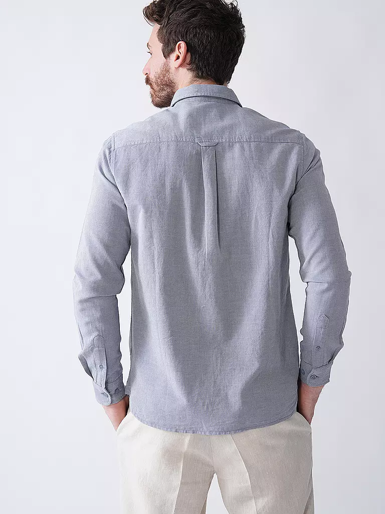 KNOWLEDGE COTTON APPAREL | Camisa Regular Fit | Azul