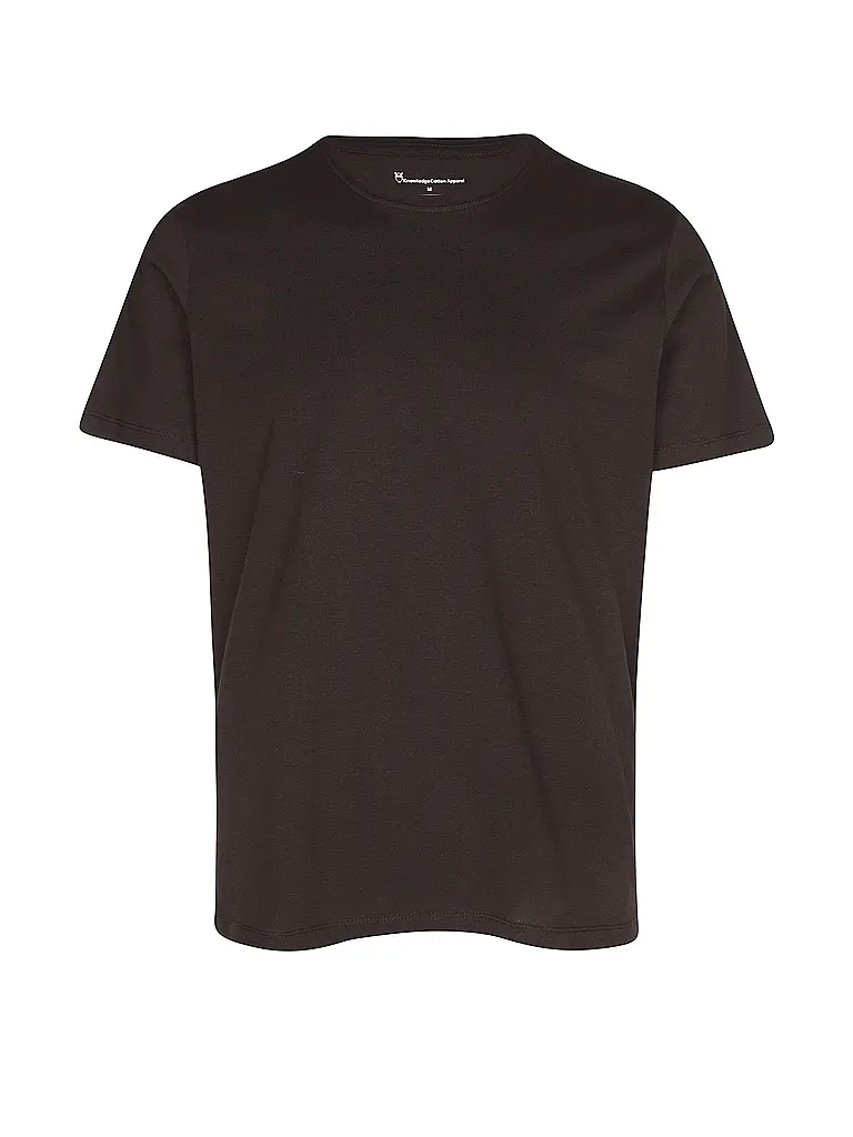 KNOWLEDGE COTTON APPAREL | Camiseta ALDER | Marrón