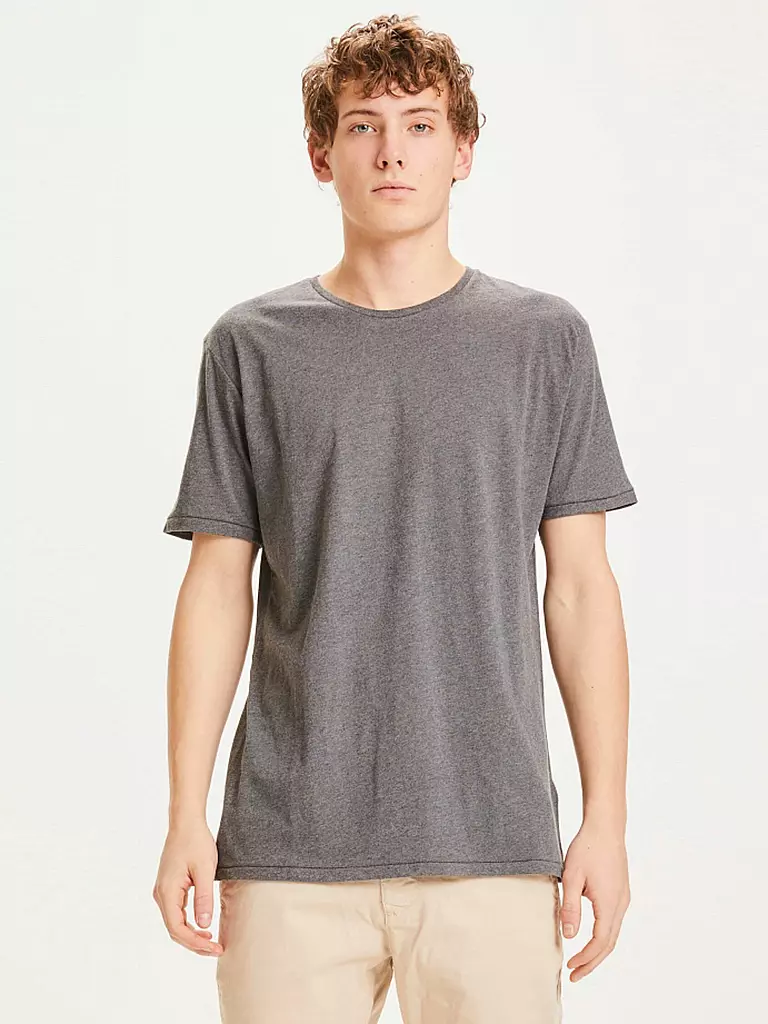 KNOWLEDGE COTTON APPAREL | Camiseta ALDER | Gris