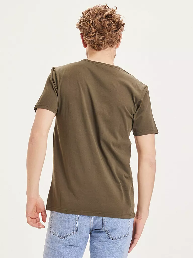KNOWLEDGE COTTON APPAREL | Camiseta ALDER | Oliva