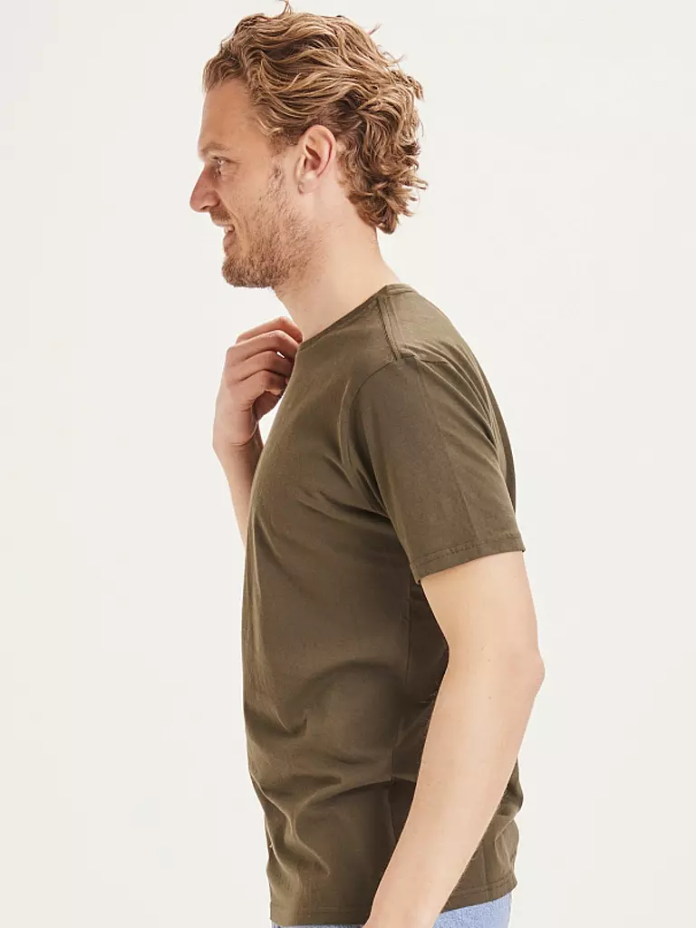 KNOWLEDGE COTTON APPAREL | Camiseta ALDER | Oliva