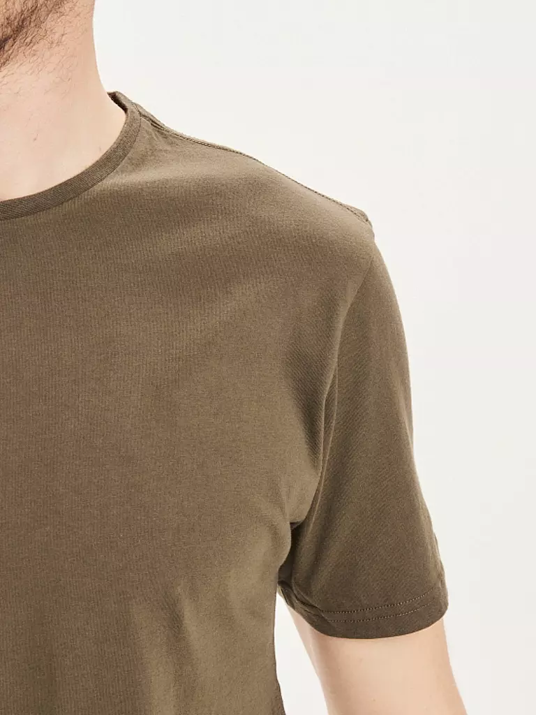 KNOWLEDGE COTTON APPAREL | Camiseta ALDER | Oliva