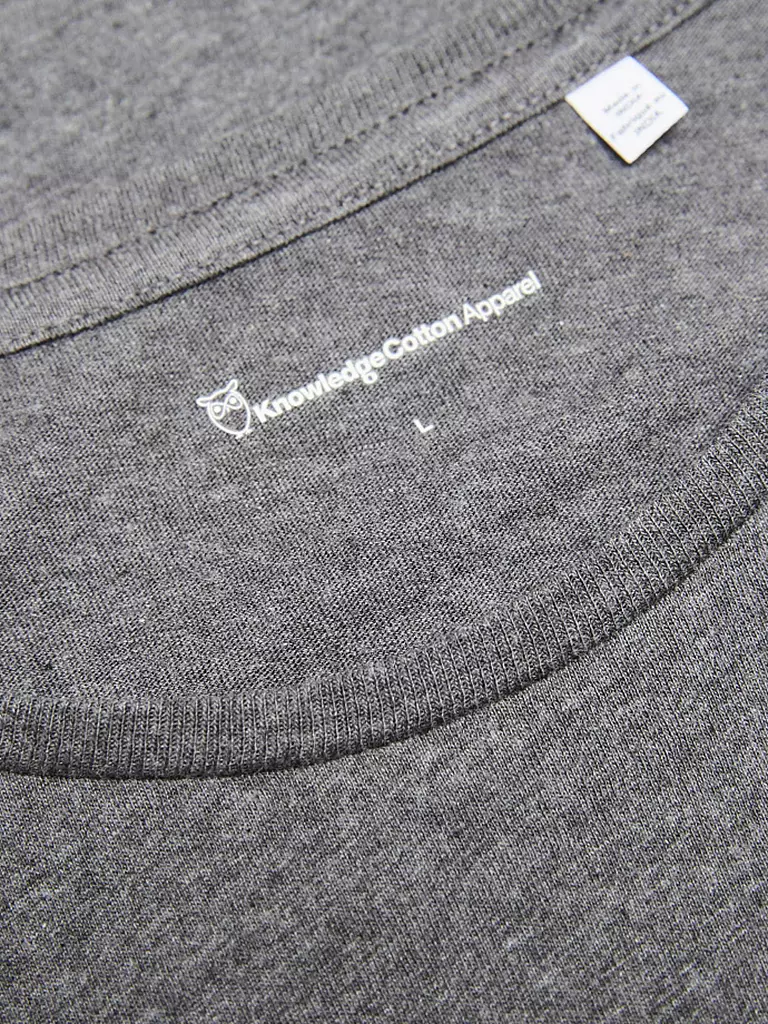 KNOWLEDGE COTTON APPAREL | Camiseta ALDER | Gris