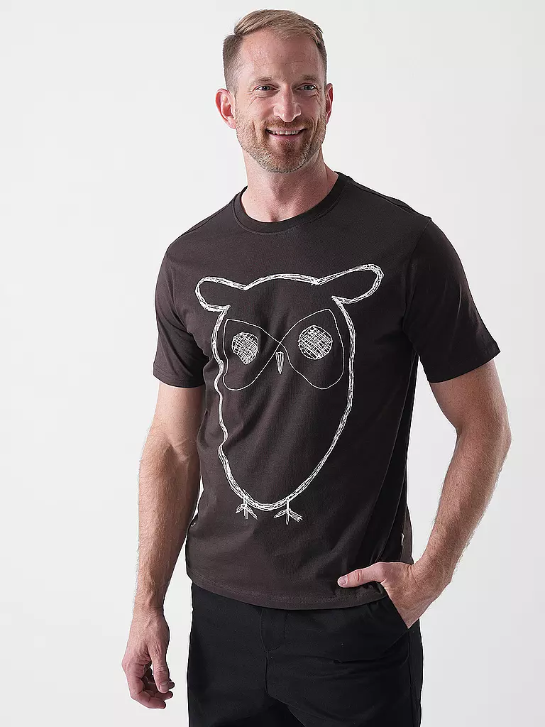 KNOWLEDGE COTTON APPAREL | Camiseta BIG OWL | 