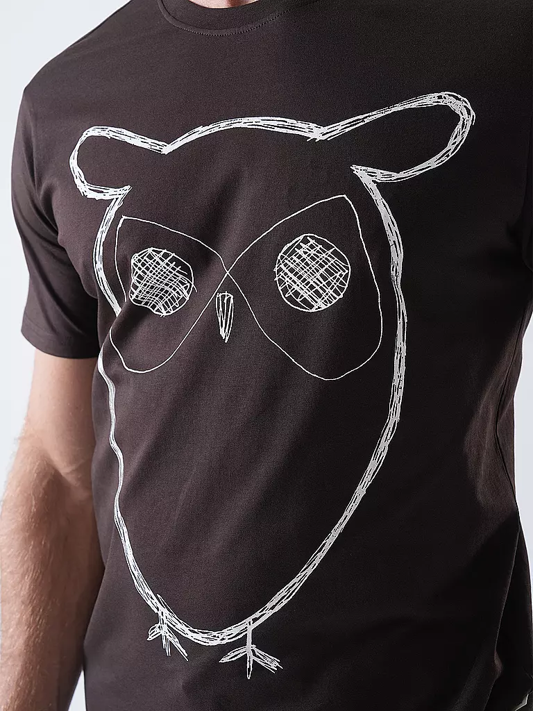 KNOWLEDGE COTTON APPAREL | Camiseta BIG OWL | 