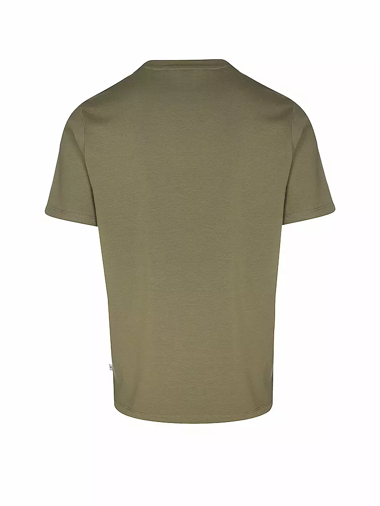 KNOWLEDGE COTTON APPAREL | Camiseta TEE KAJAK | Oliva