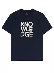 KNOWLEDGE COTTON APPAREL | Camiseta | Azul