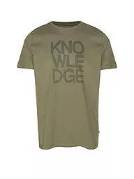 KNOWLEDGE COTTON APPAREL | Camiseta | Oliva
