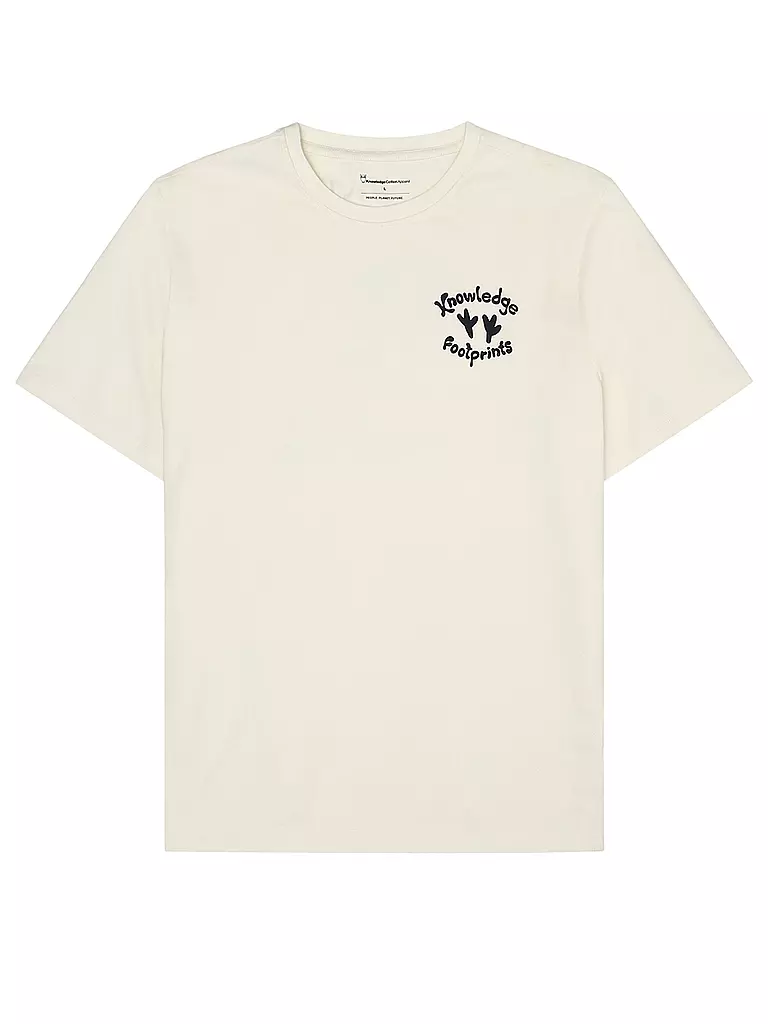 KNOWLEDGE COTTON APPAREL | Camiseta | Crema