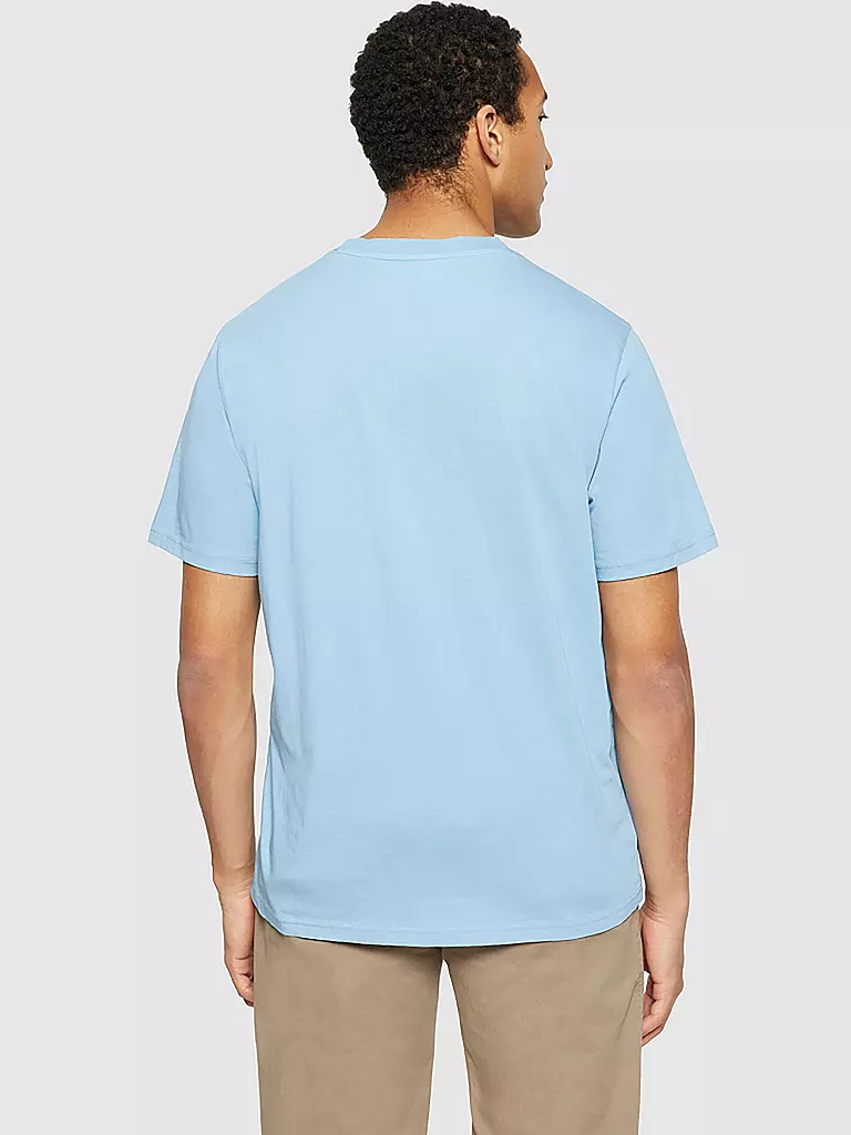 KNOWLEDGE COTTON APPAREL | Camiseta | Azul claro
