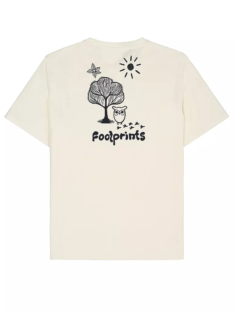 KNOWLEDGE COTTON APPAREL | Camiseta | Crema