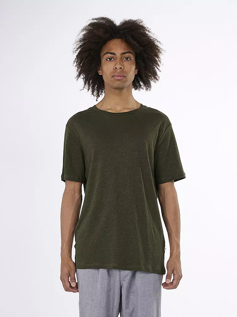 KNOWLEDGE COTTON APPAREL | Camiseta | Oliva