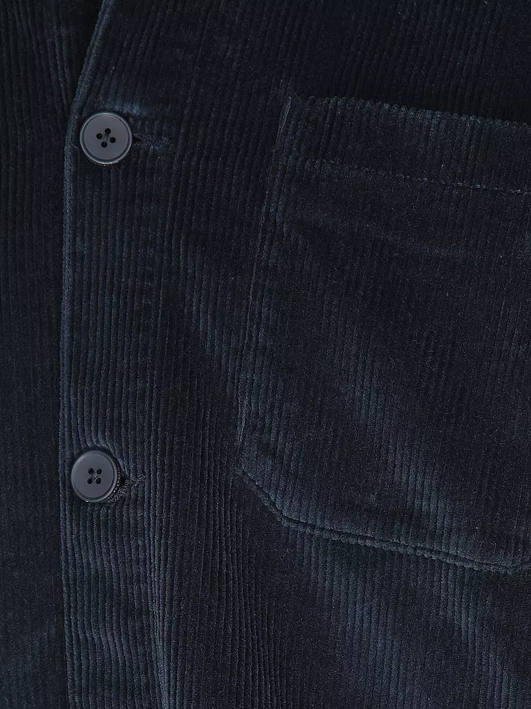 KNOWLEDGE COTTON APPAREL | Cord Overshirt | Azul