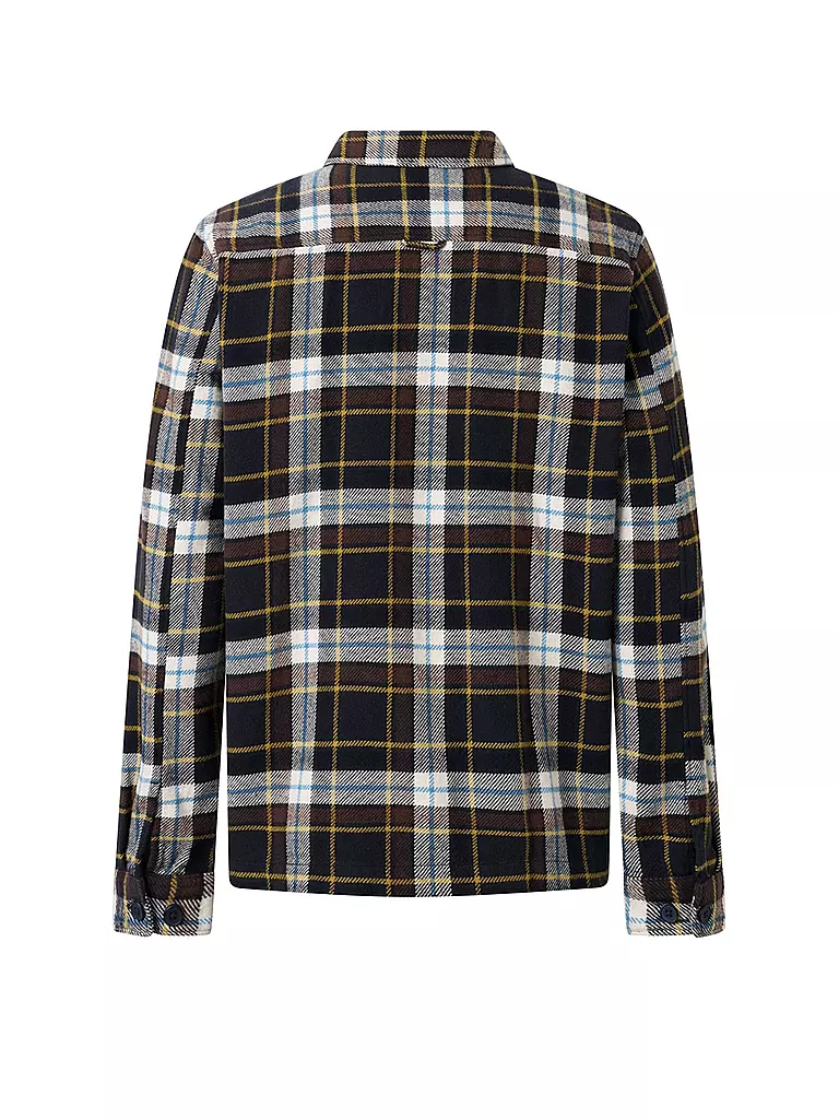 KNOWLEDGE COTTON APPAREL | Flanell Overshirt | Azul claro