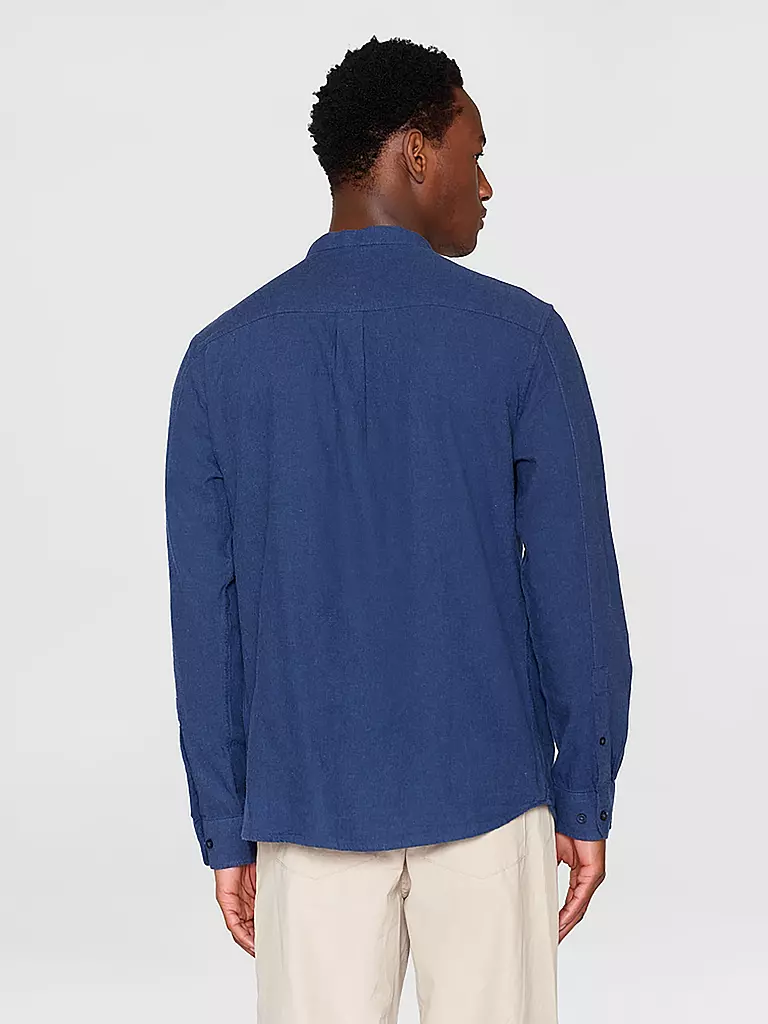 KNOWLEDGE COTTON APPAREL | Flanellhemd  | Azul