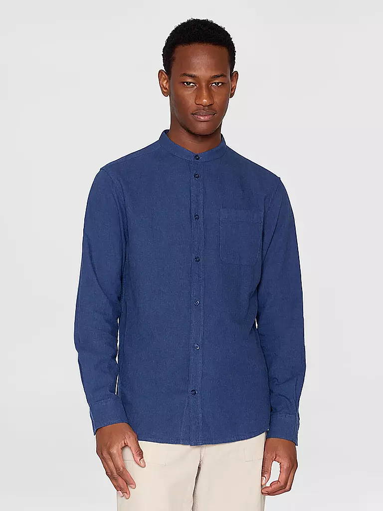KNOWLEDGE COTTON APPAREL | Flanellhemd  | Azul