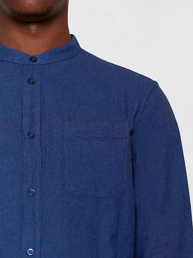 KNOWLEDGE COTTON APPAREL | Flanellhemd  | Azul