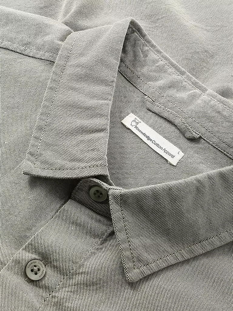 KNOWLEDGE COTTON APPAREL | Hemd Regular Fit  | Oliva