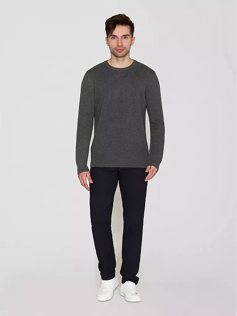 KNOWLEDGE COTTON APPAREL | Jersey VAGN | Gris