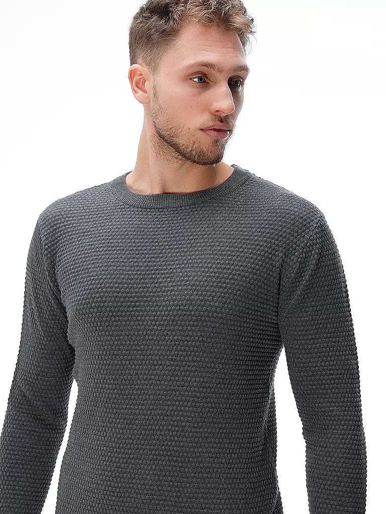KNOWLEDGE COTTON APPAREL | Jersey VAGN | Gris
