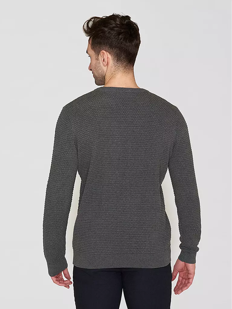 KNOWLEDGE COTTON APPAREL | Jersey VAGN | Gris