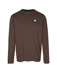 KNOWLEDGE COTTON APPAREL | Langarmshirt | Marrón