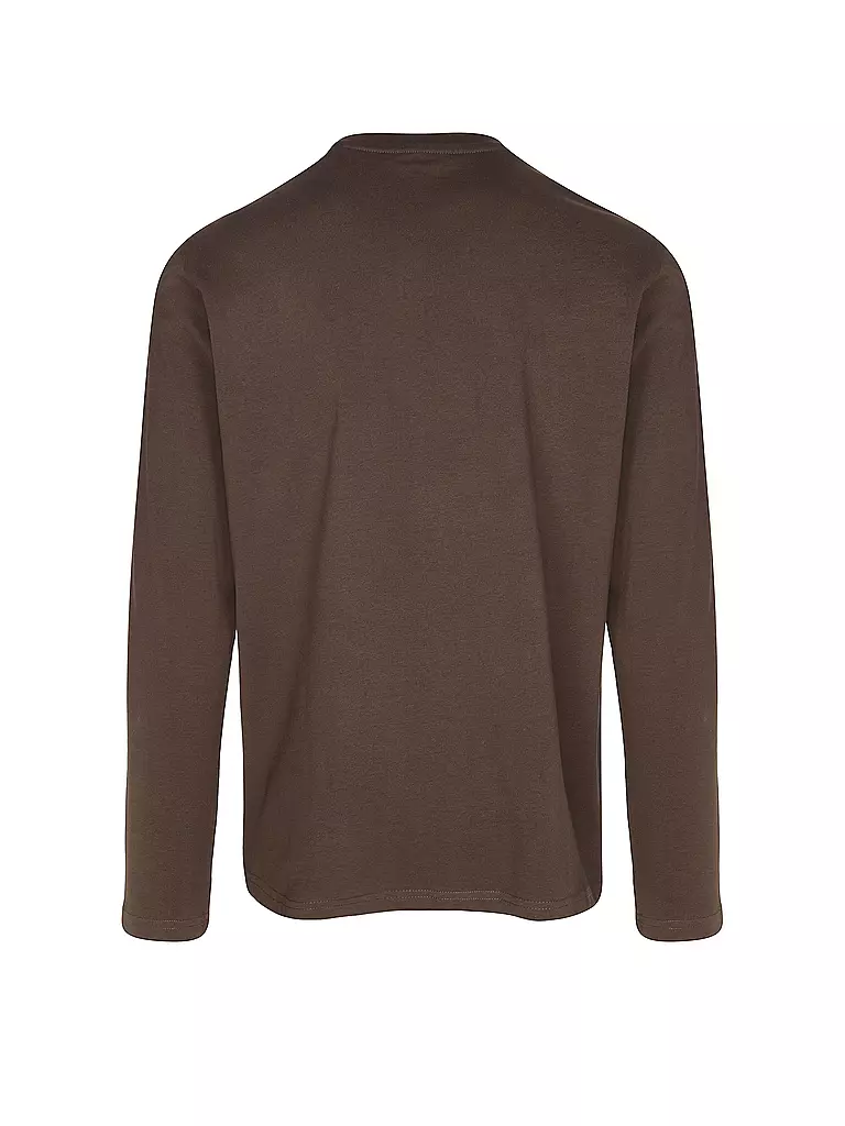 KNOWLEDGE COTTON APPAREL | Langarmshirt  | Marrón