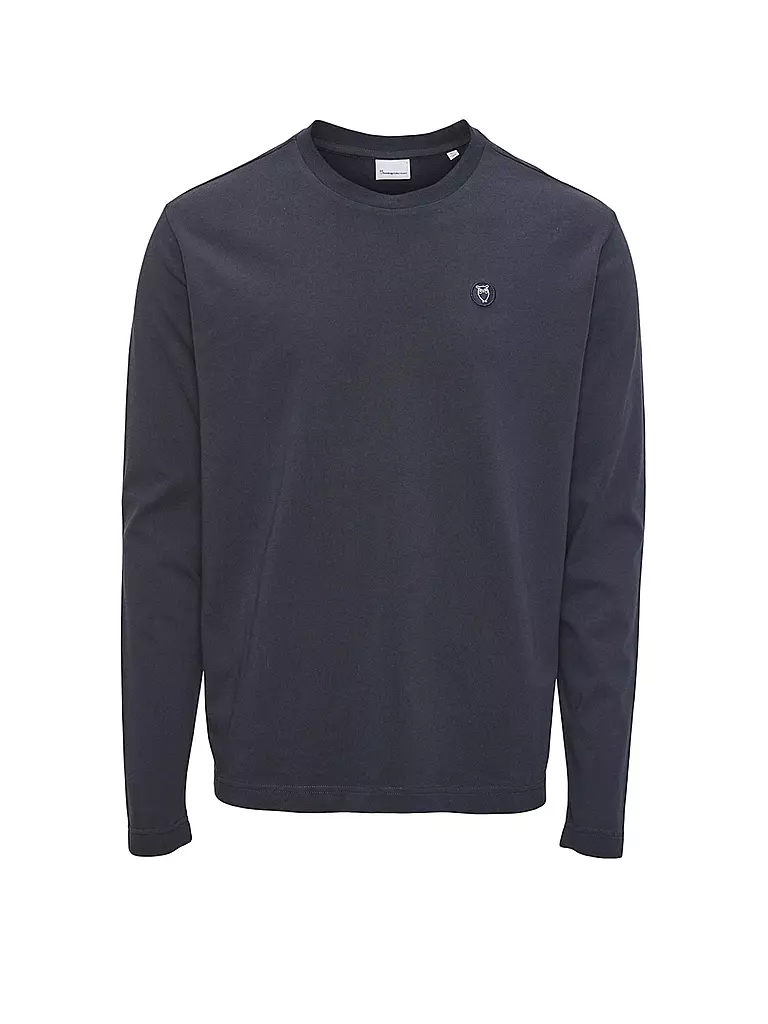 KNOWLEDGE COTTON APPAREL | Langarmshirt | Azul