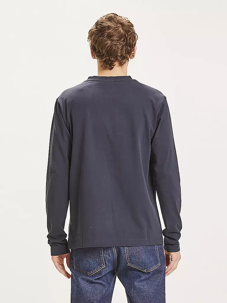 KNOWLEDGE COTTON APPAREL | Langarmshirt | Azul