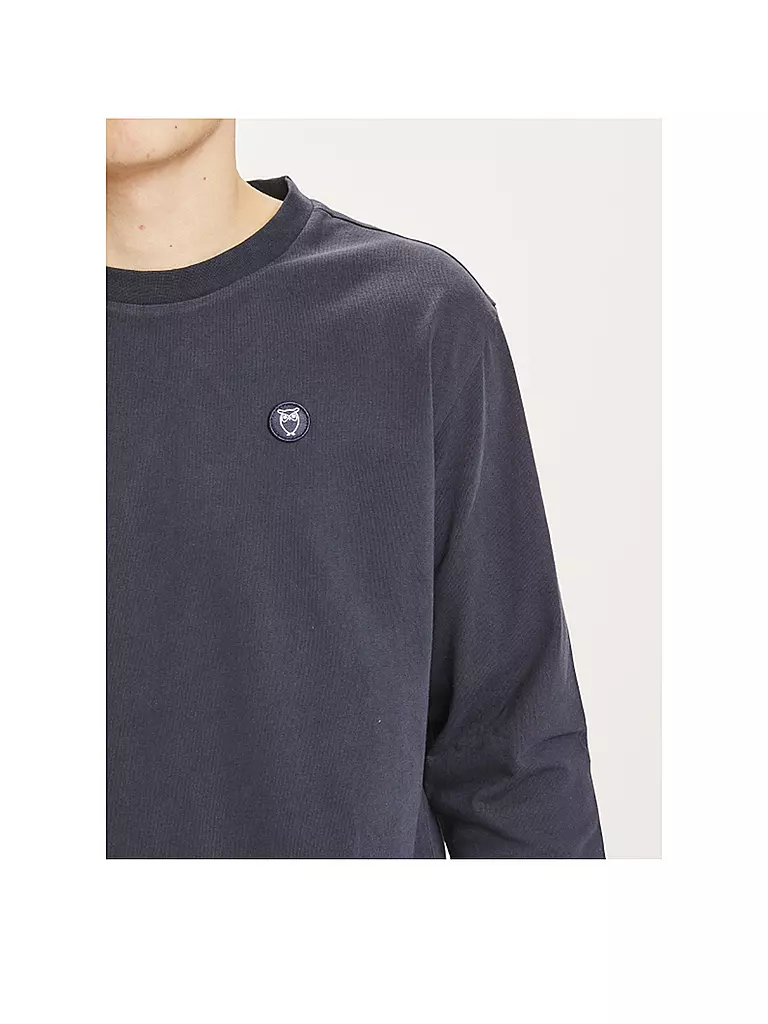 KNOWLEDGE COTTON APPAREL | Langarmshirt | Azul