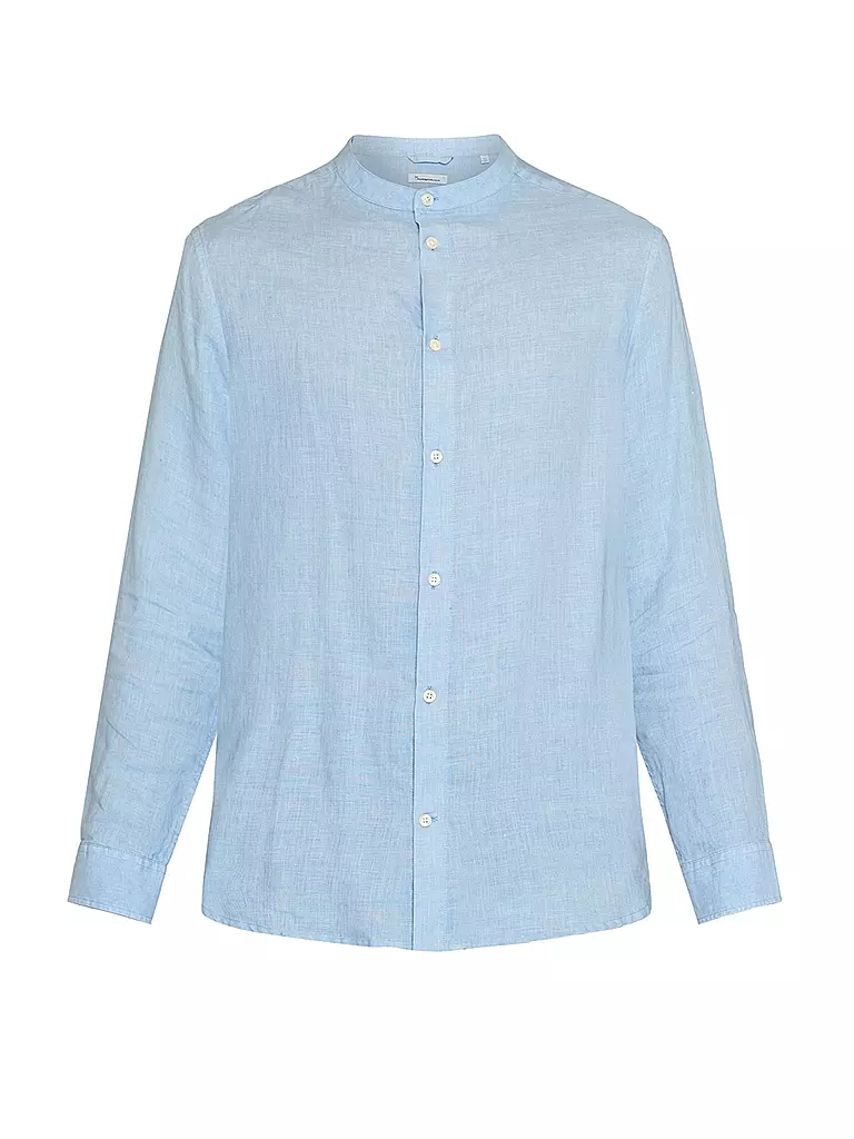 KNOWLEDGE COTTON APPAREL | Leinenhemd | Azul claro