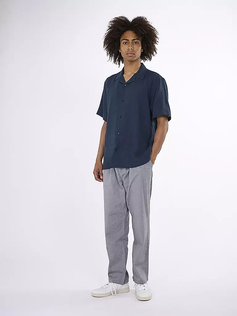 KNOWLEDGE COTTON APPAREL | Leinenhemd | Azul