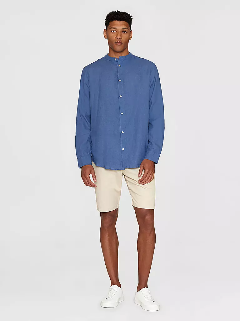 KNOWLEDGE COTTON APPAREL | Leinenhemd | Azul