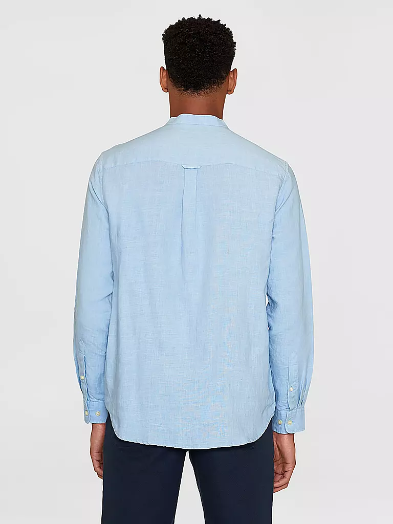 KNOWLEDGE COTTON APPAREL | Leinenhemd | Azul claro